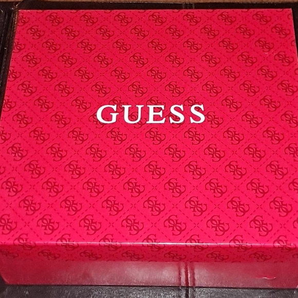 Guess Apex Brown Leather High Heels-Size 8.5 - Picture 4 of 11